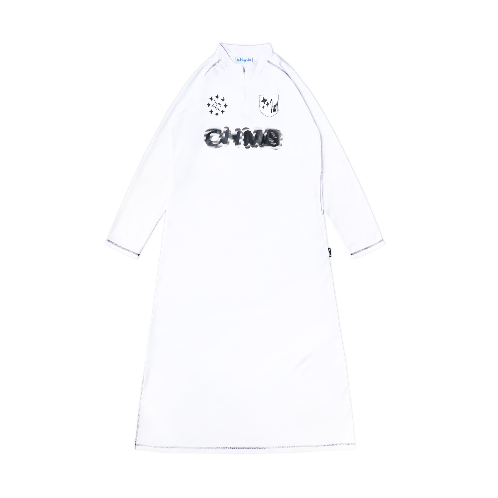 Chambre - Gamis Jersey Qamar White