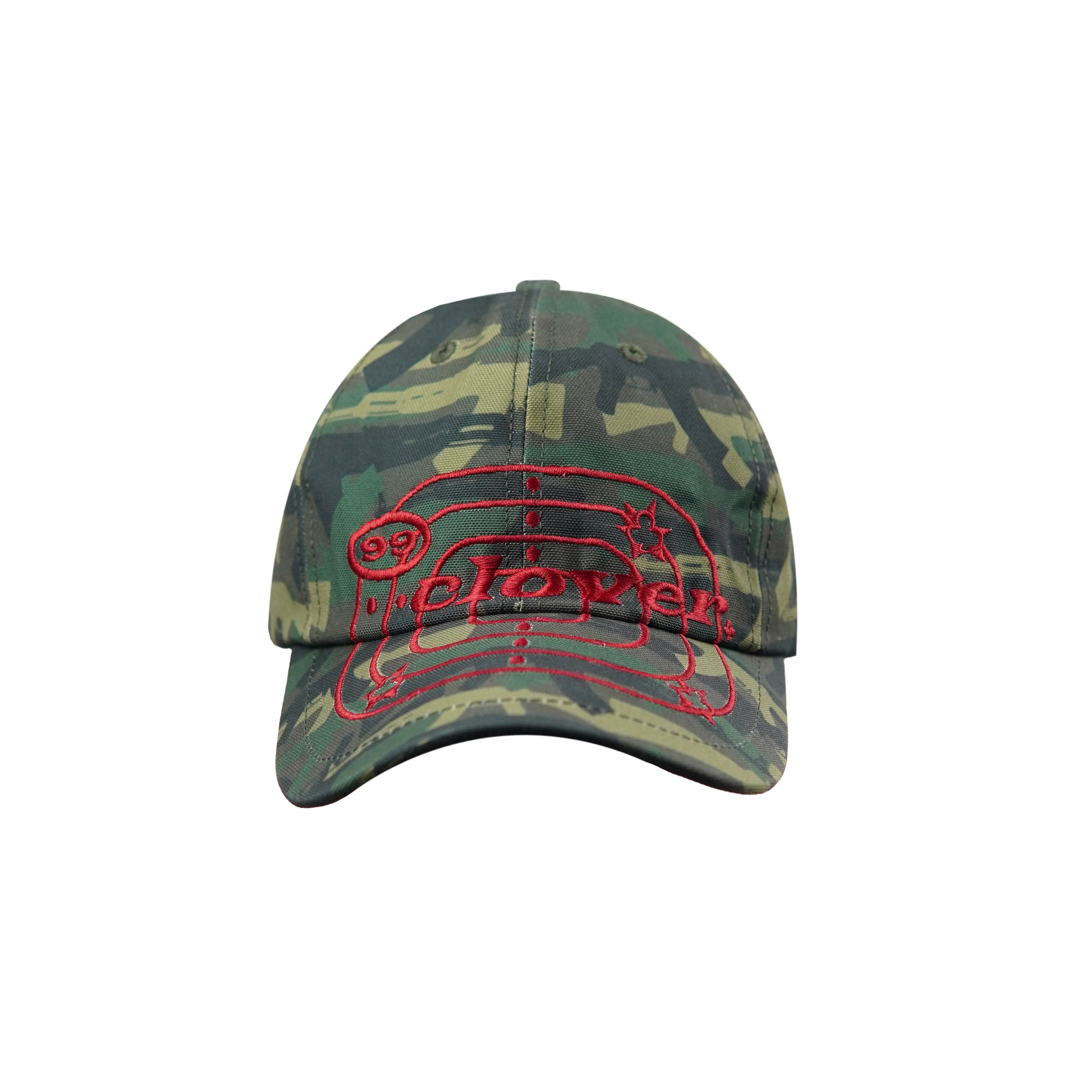 99 Clover - "CAMO V2" HAT ( FOREST)