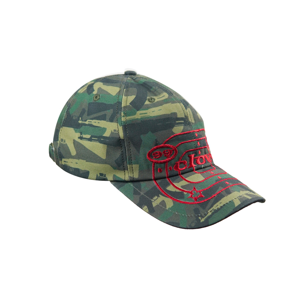 99 Clover - "CAMO V2" HAT ( FOREST)