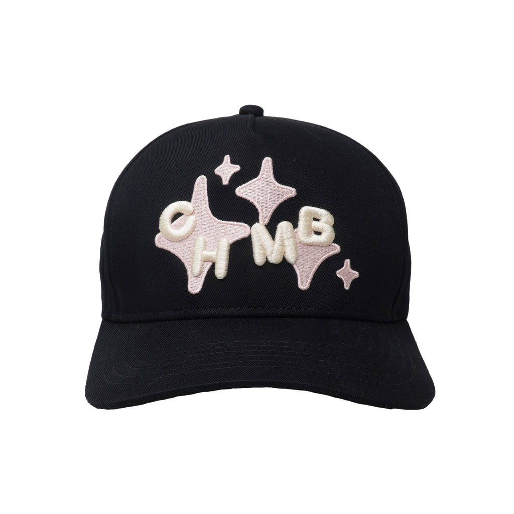 Chambre - Hat 5 Panel Black Pinky