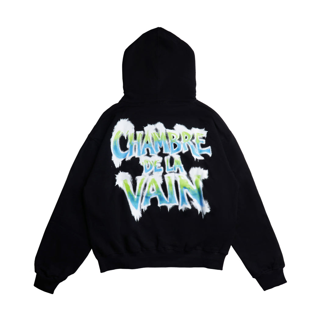 Chambre - Hoodie Never Vain Black