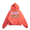 Chambre - Boxy Hoodie Shit Happens Peach