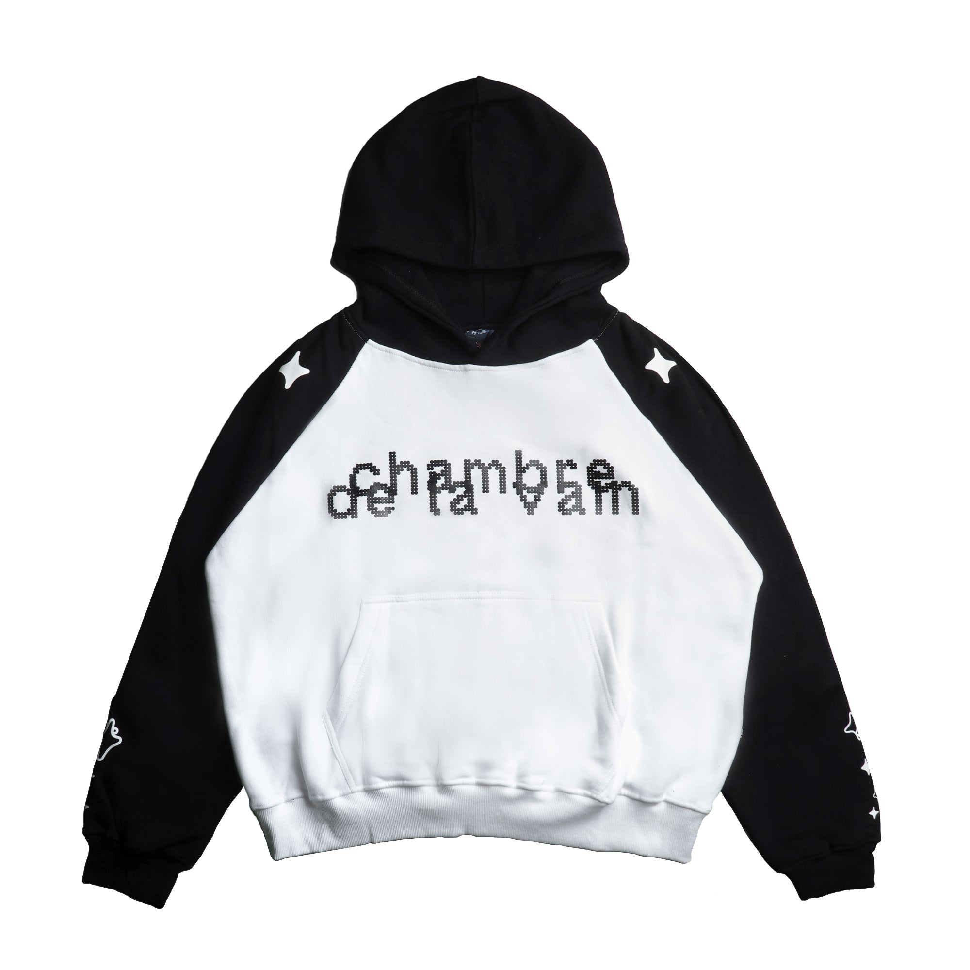Chambre - Boxy Hoodie Raglan - Omaments Stars