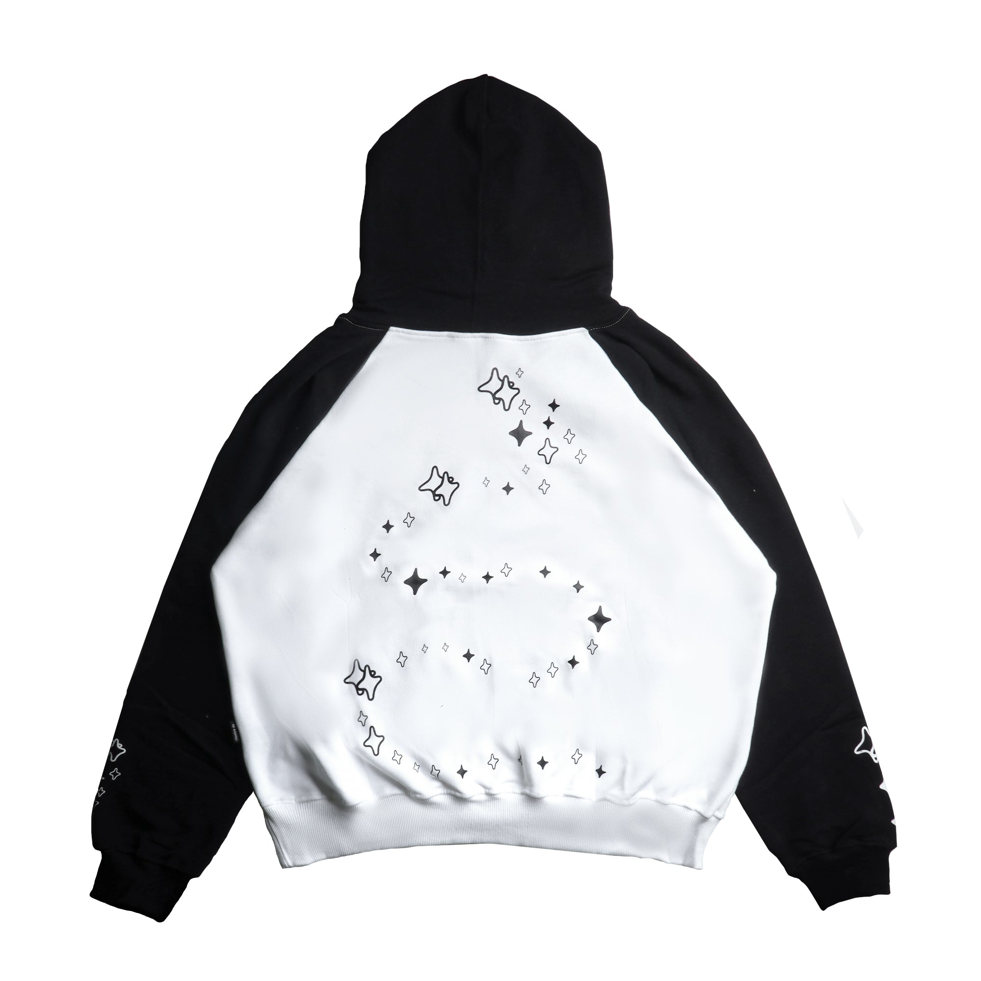 Chambre - Boxy Hoodie Raglan - Omaments Stars