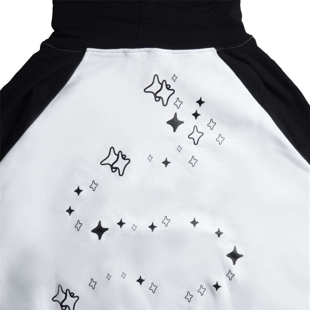 Chambre - Boxy Hoodie Raglan - Omaments Stars