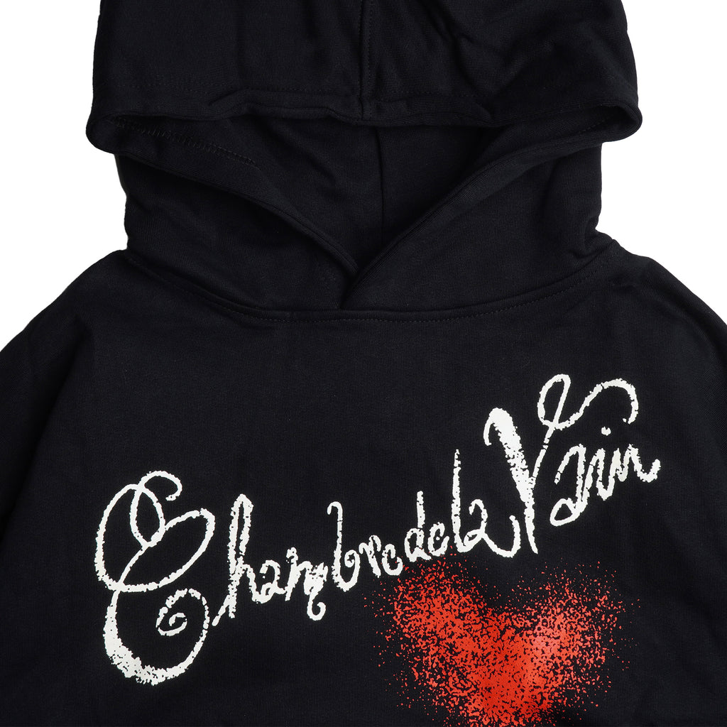Chambre - Boxy Hoodie Sweet Cake Black