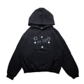 Chambre - Boxy Hoodie Fiery Sky Black