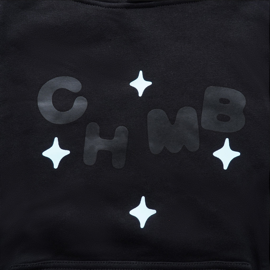 Chambre - Boxy Hoodie Fiery Sky Black