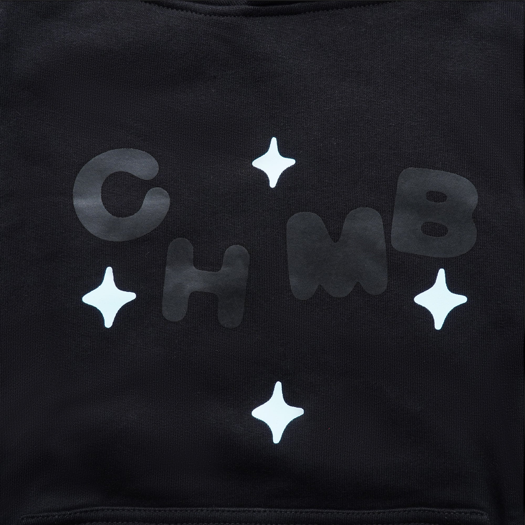 Chambre - Boxy Hoodie Fiery Sky Black