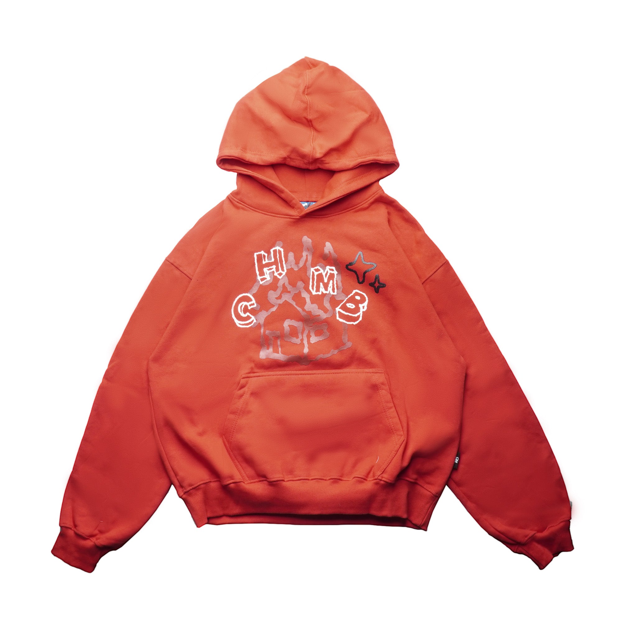 Chambre - Boxy Hoodie I'm With Stupid Red