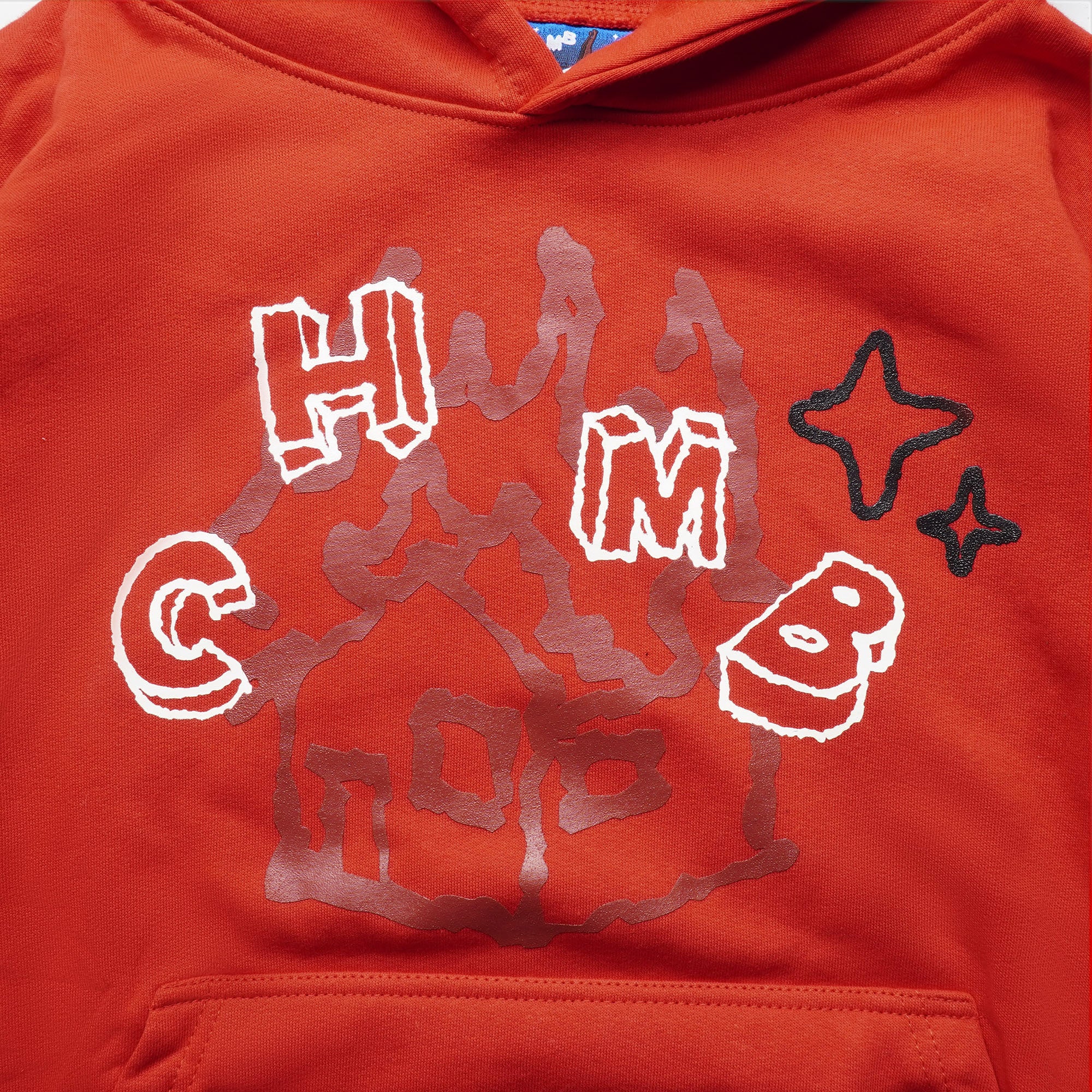 Chambre - Boxy Hoodie I'm With Stupid Red