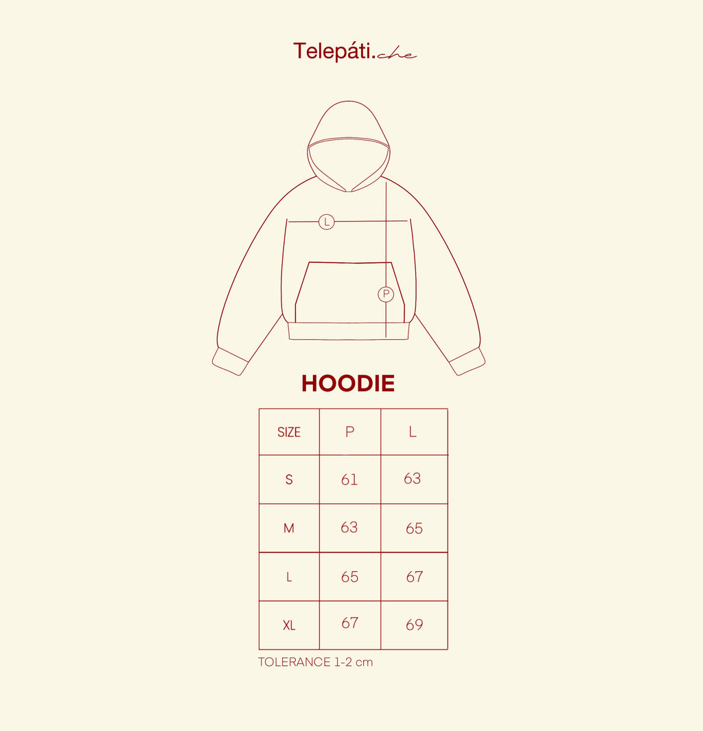 Telepati.che - Shemagh Hoodie Logo
