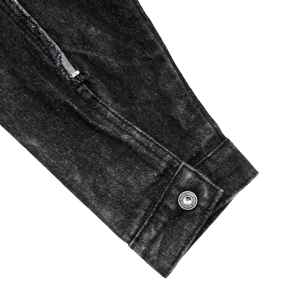 SSST x Lique - Trucker Denim Jacket Washed Black