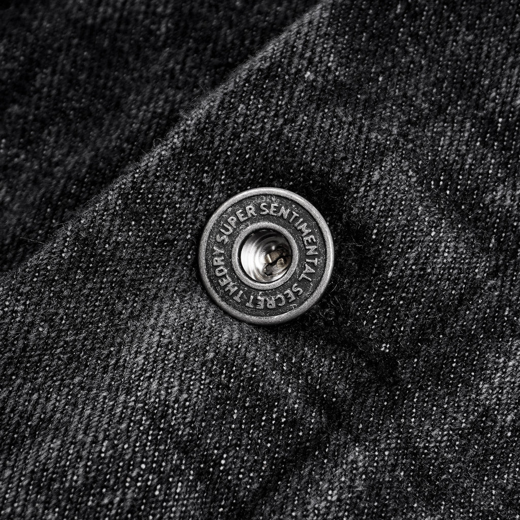 SSST x Lique - Trucker Denim Jacket Washed Black