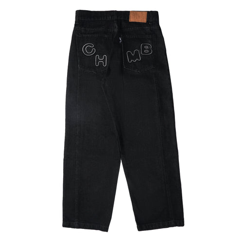 Chambre - Baggy Jeans Emboss Chiiz Black Wash