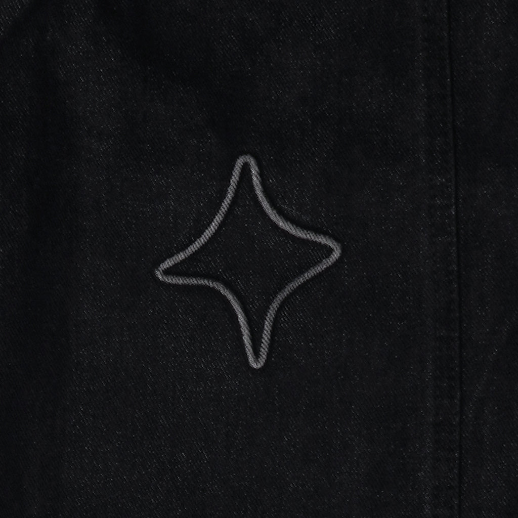 Chambre - Baggy Jeans Emboss Chiiz Black Wash