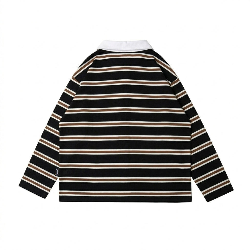 Chambre - Polo Rugby Black / Brown