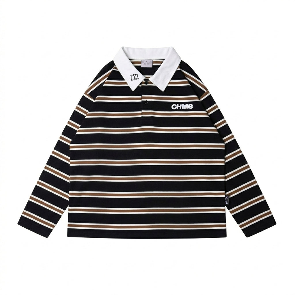 Chambre - Polo Rugby Black / Brown