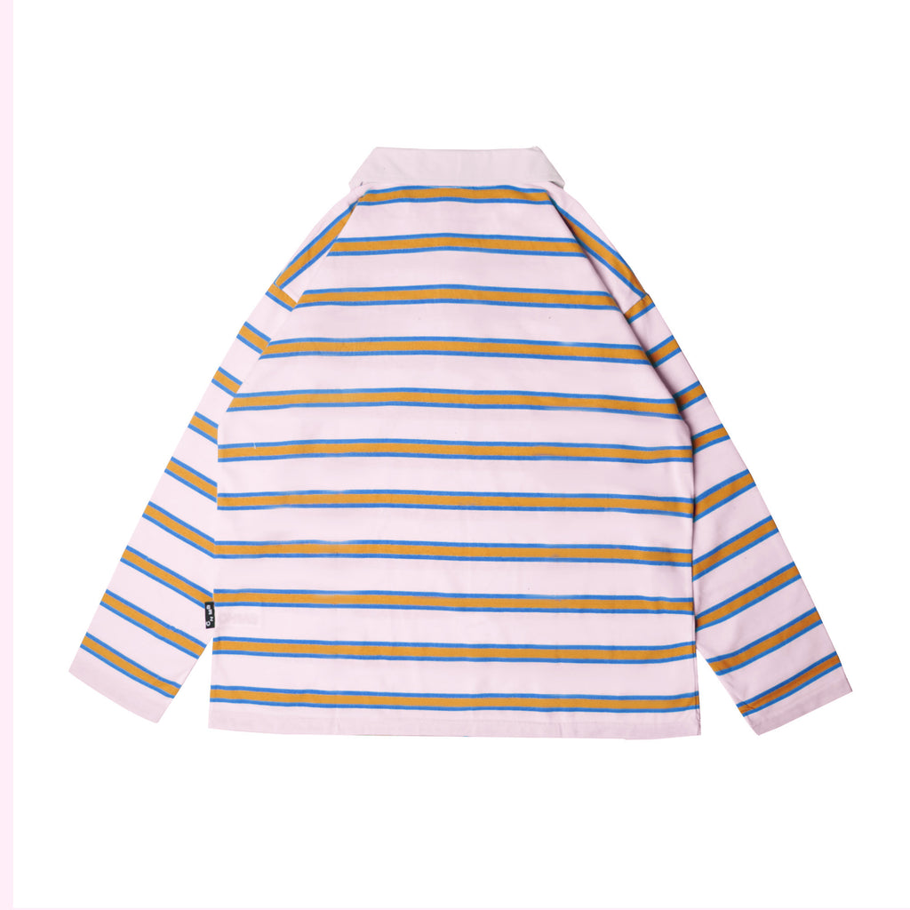 Chambre - Polo Rugby Pink / Orange