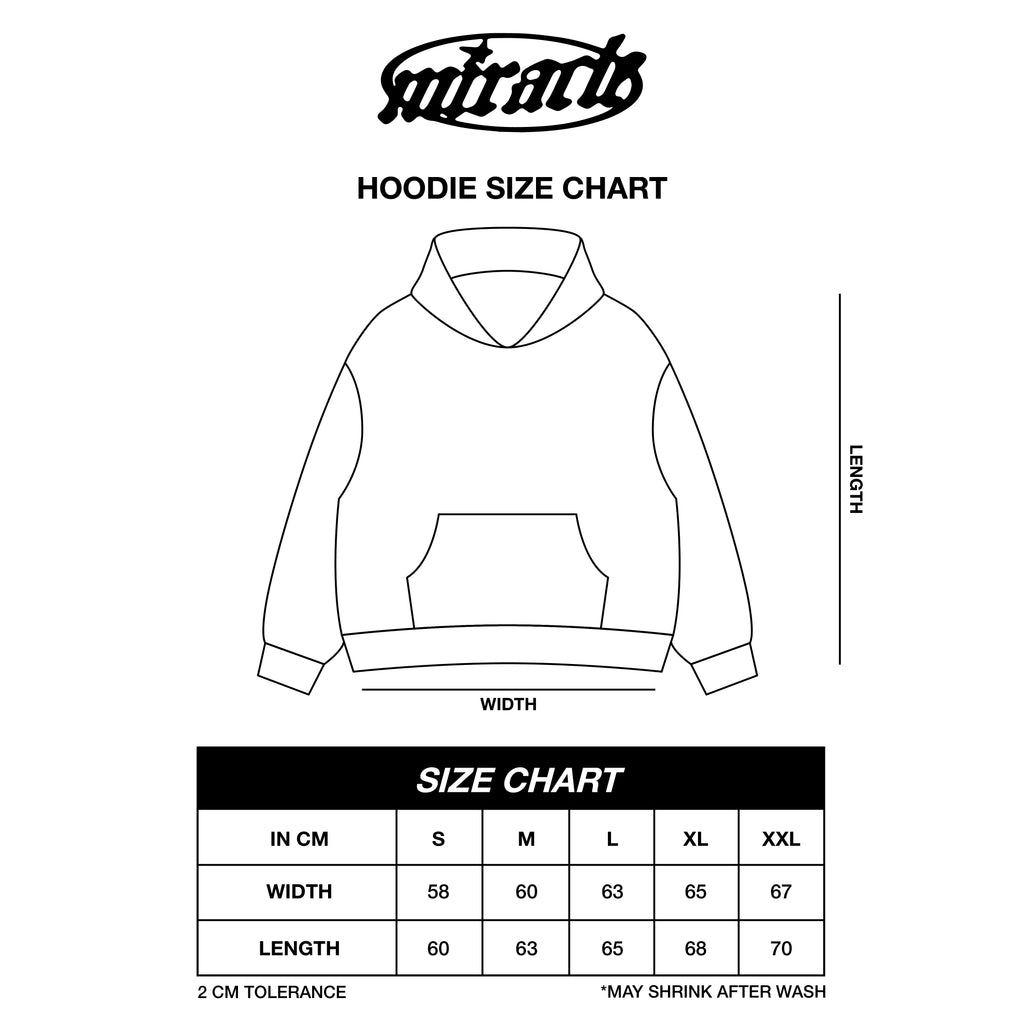 Miracle Mates - Diviser Black Boxy Hoodie