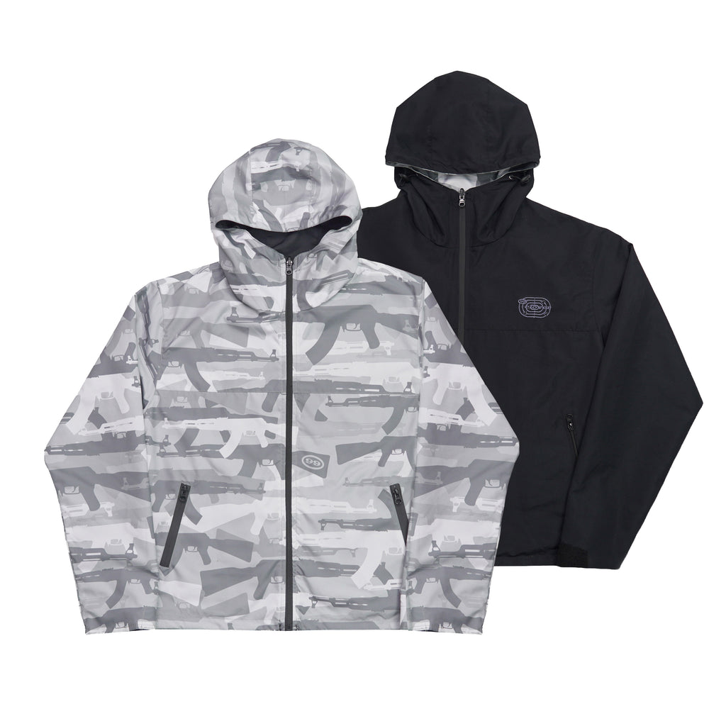 99 Clover - "CAMO V2" REVERSIBLE JACKET ( SNOW)