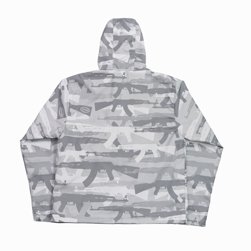 99 Clover - "CAMO V2" REVERSIBLE JACKET ( SNOW)