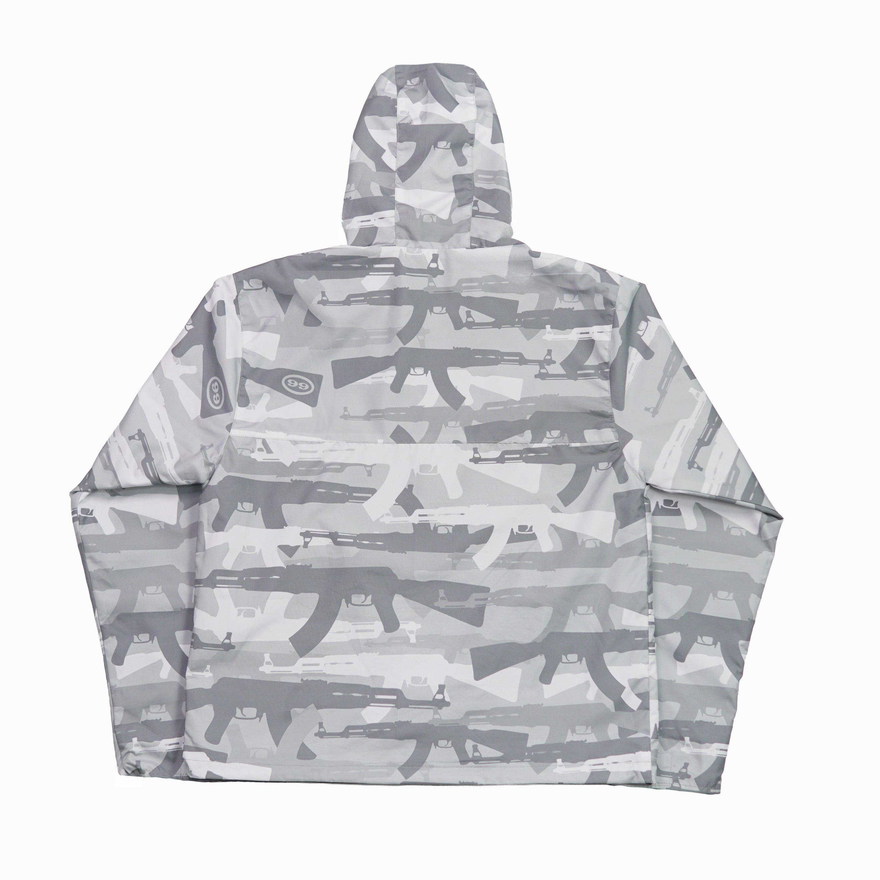 99 Clover - "CAMO V2" REVERSIBLE JACKET ( SNOW)