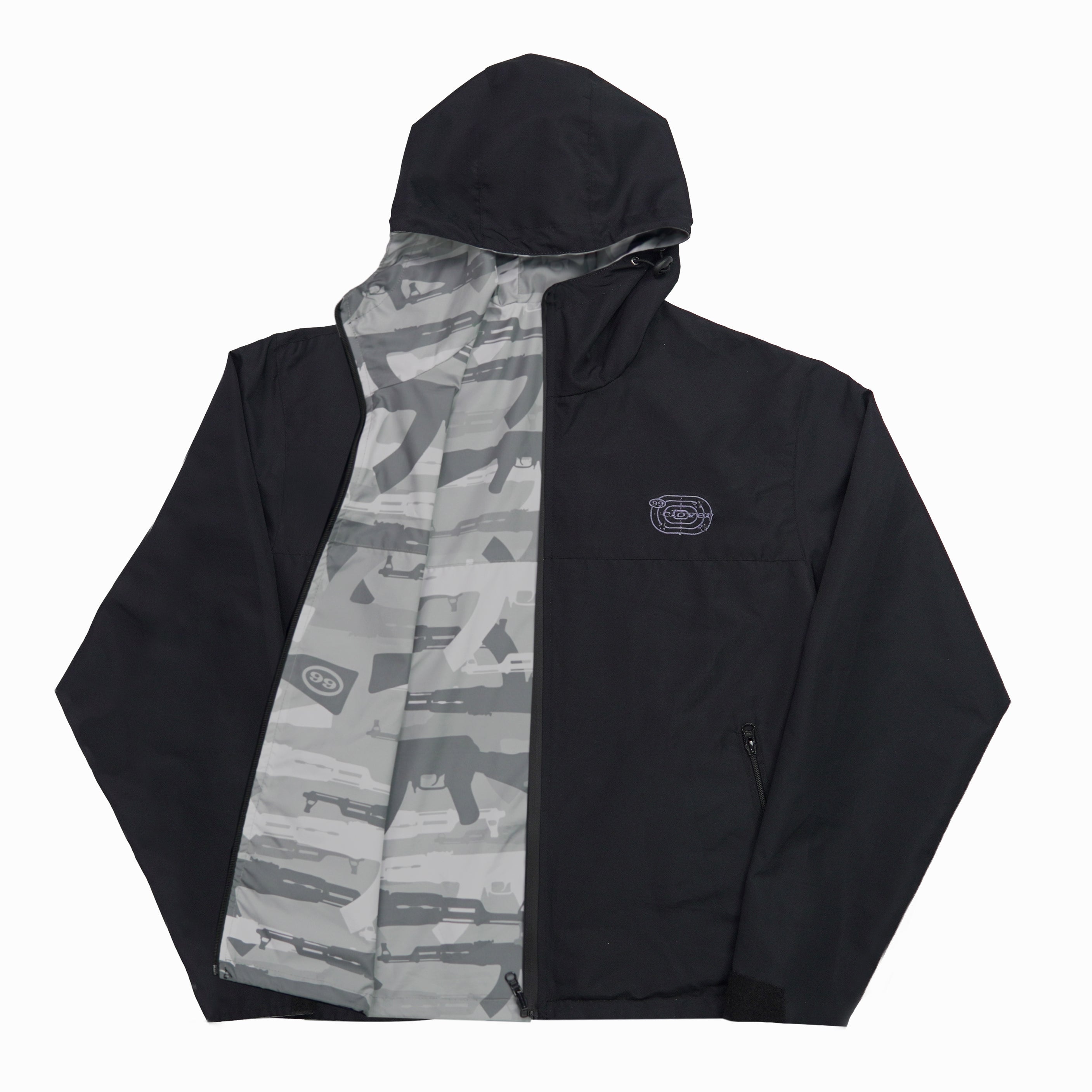 99 Clover - "CAMO V2" REVERSIBLE JACKET ( SNOW)