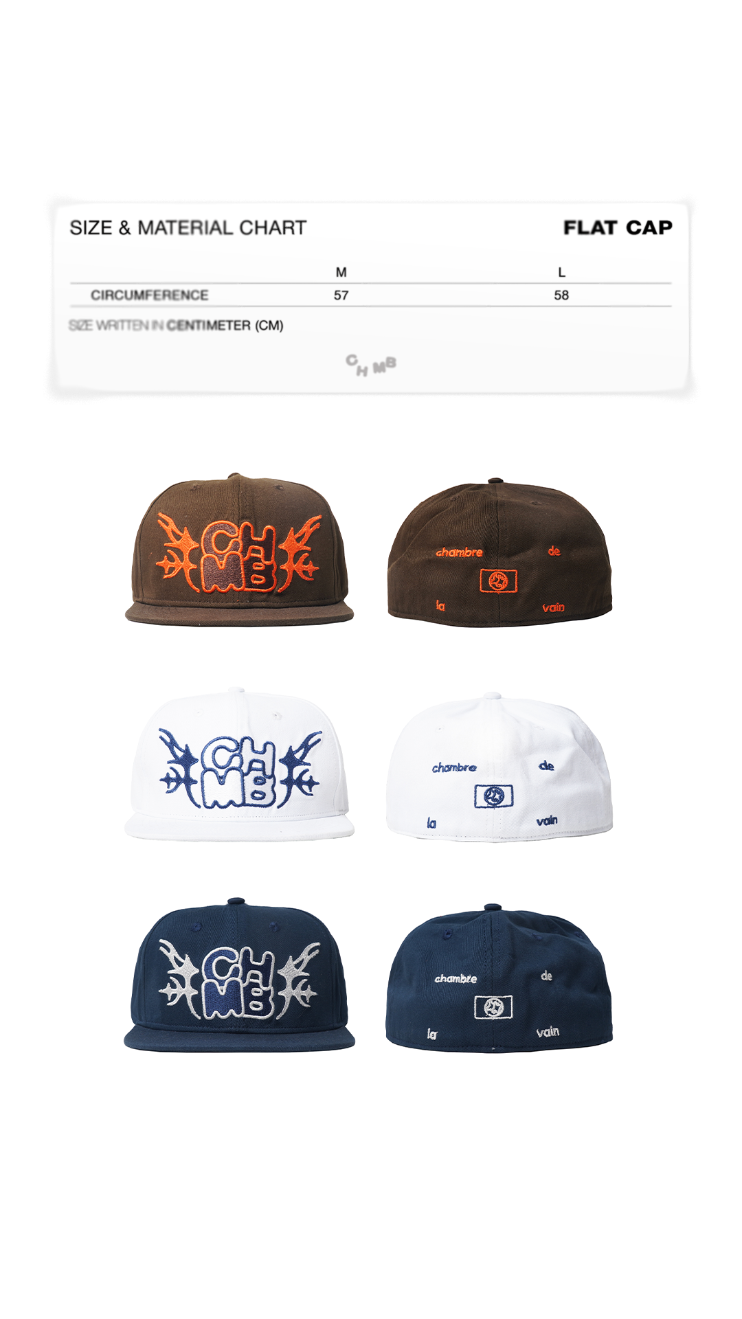 Chambre - Fitted Snapback Aura Brown