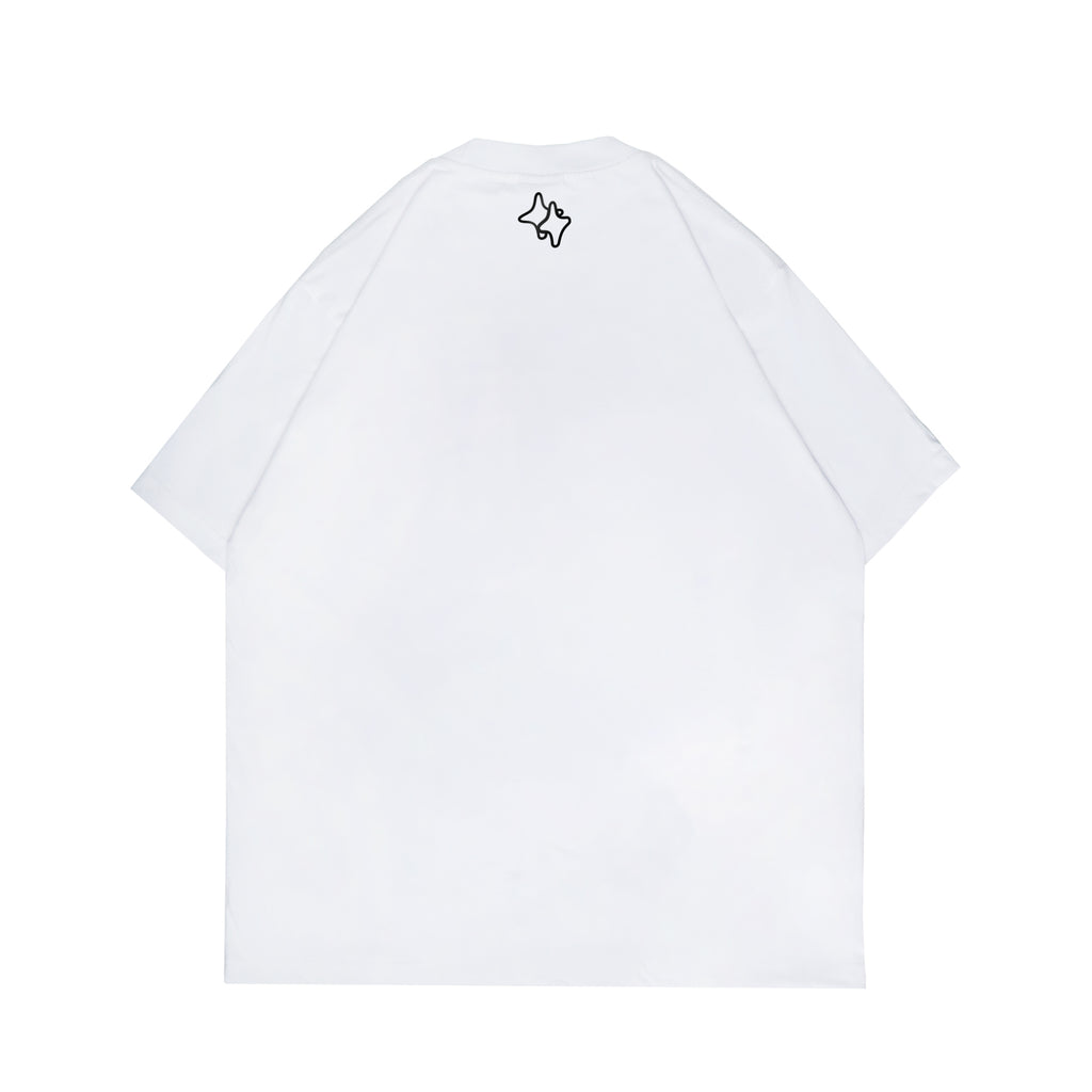 Chambre - T-shirt Star Camo White