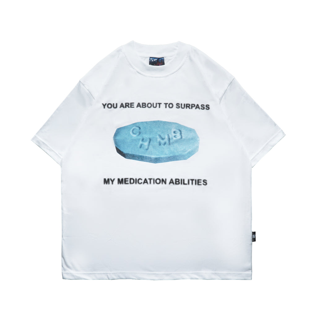 Chambre - T-shirt Medication White