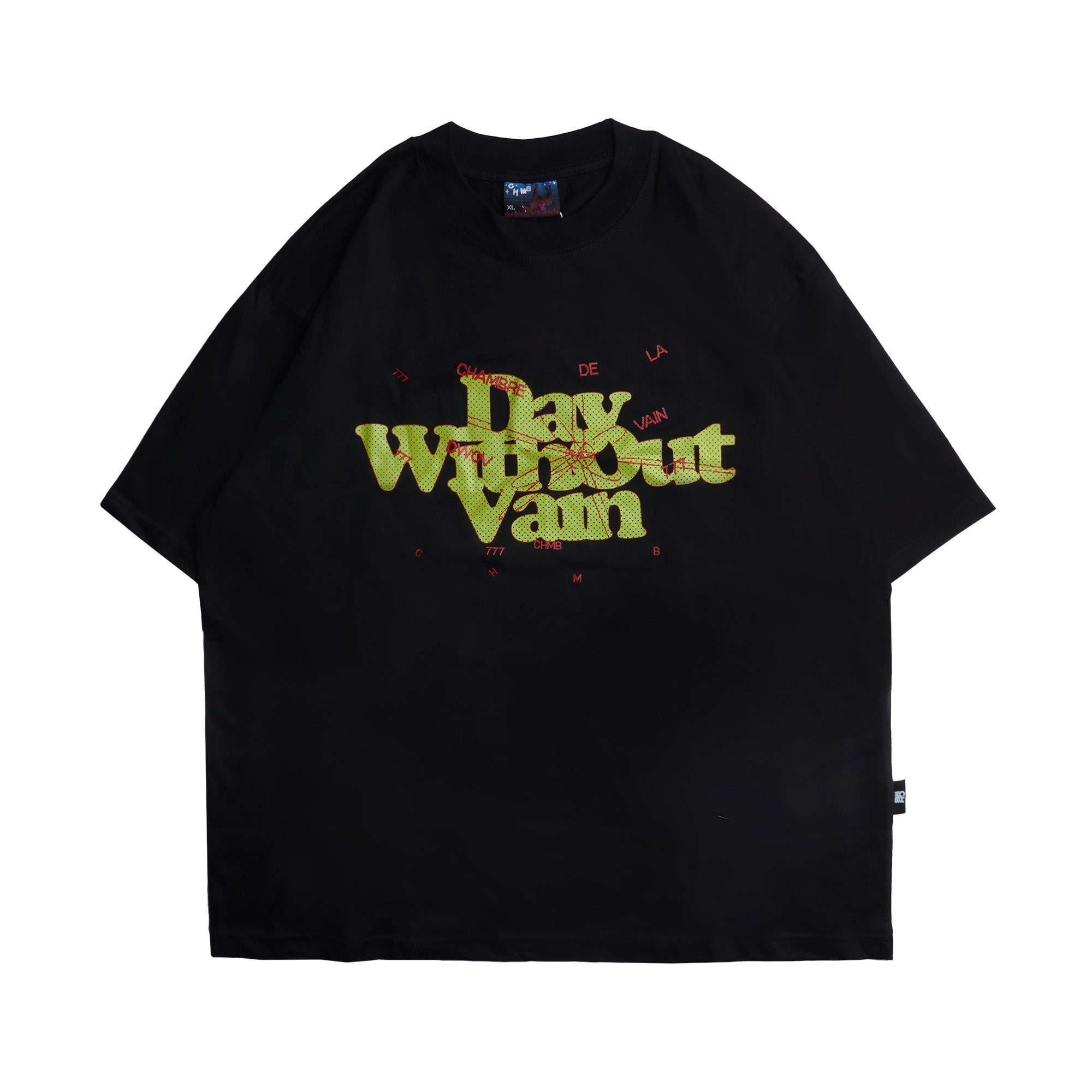 Chambre - T-shirt Cube Black