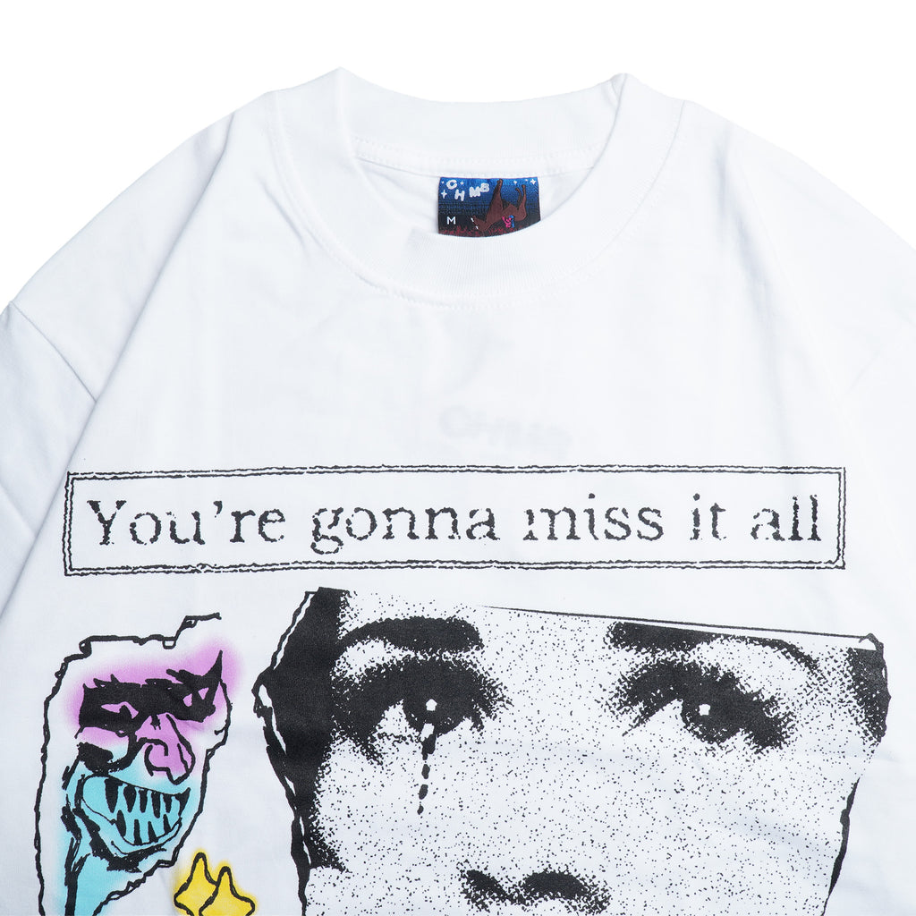 Chambre - T-shirt Clown White