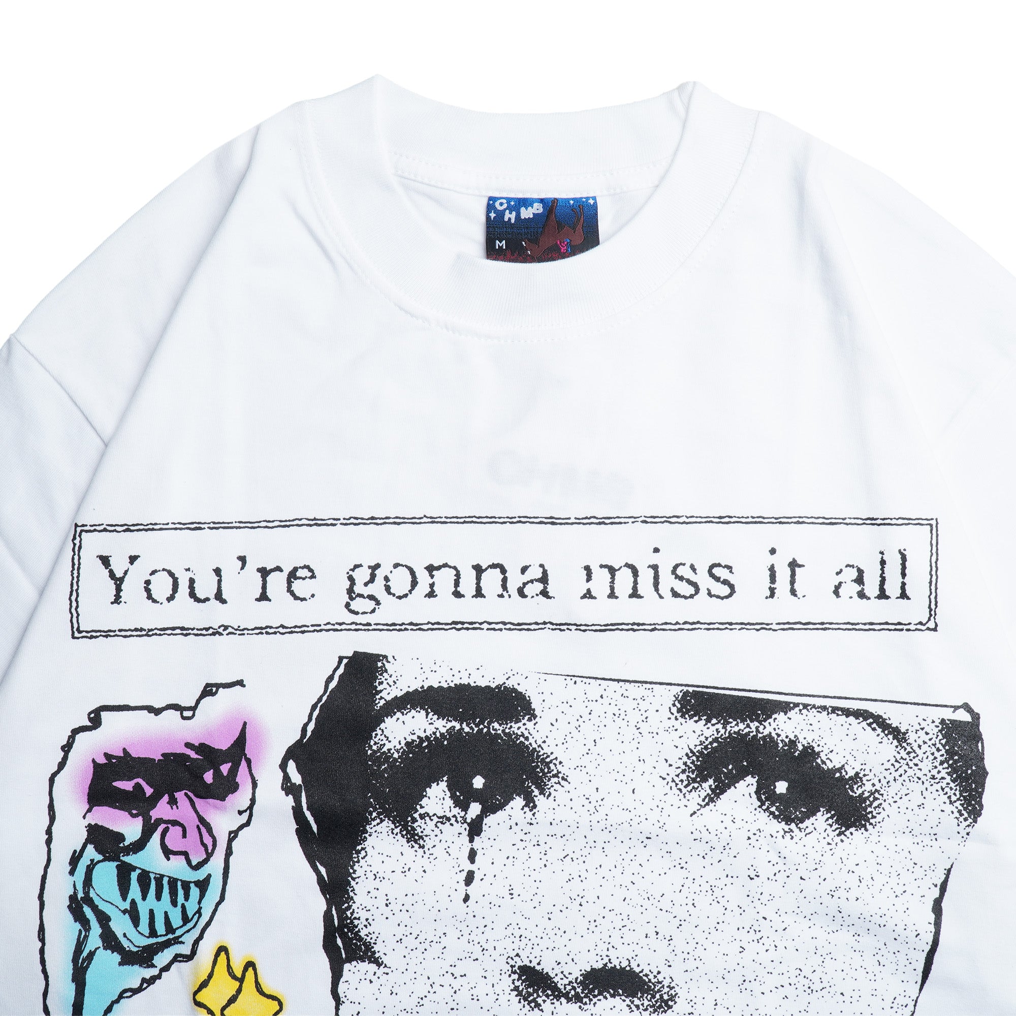 Chambre - T-shirt Clown White