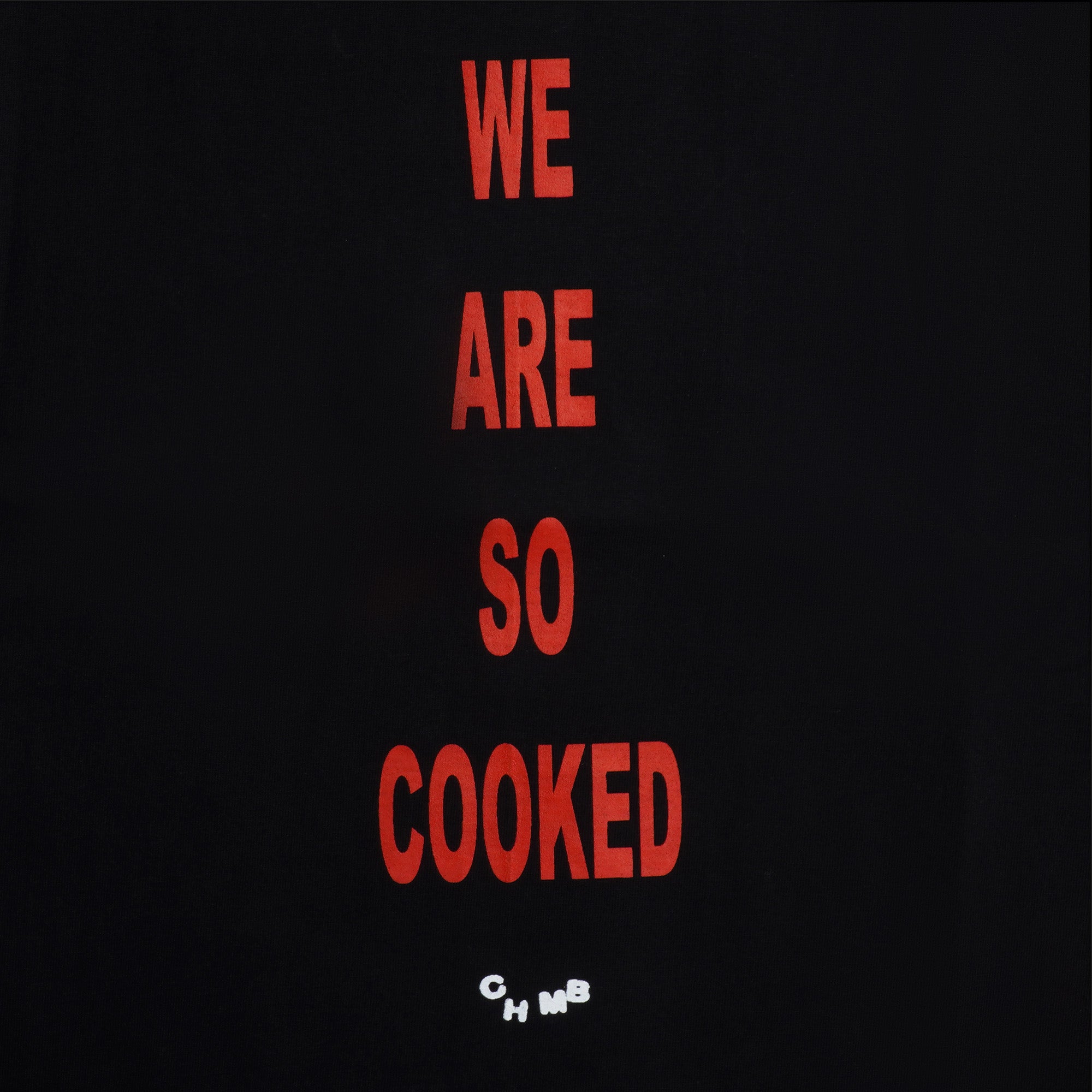 Chambre - T-shirt Cooked Black