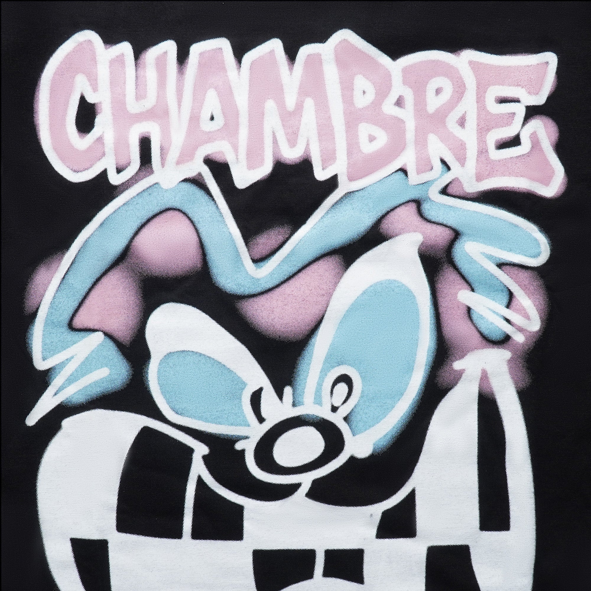 Chambre - Tshirt Mickey Black