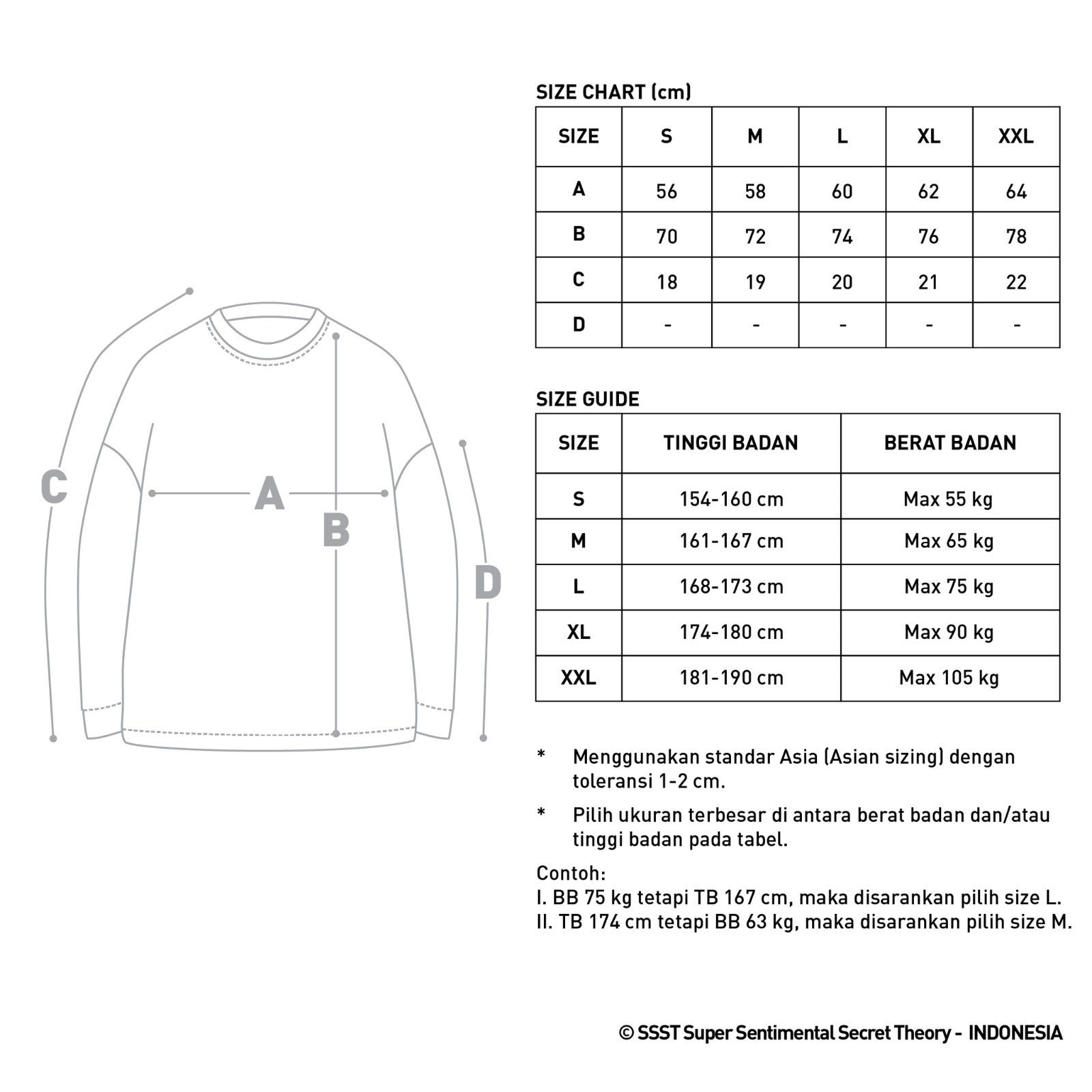 SSST x Lique - Longsleeve Heavyweight 320 gsm Tshirt
