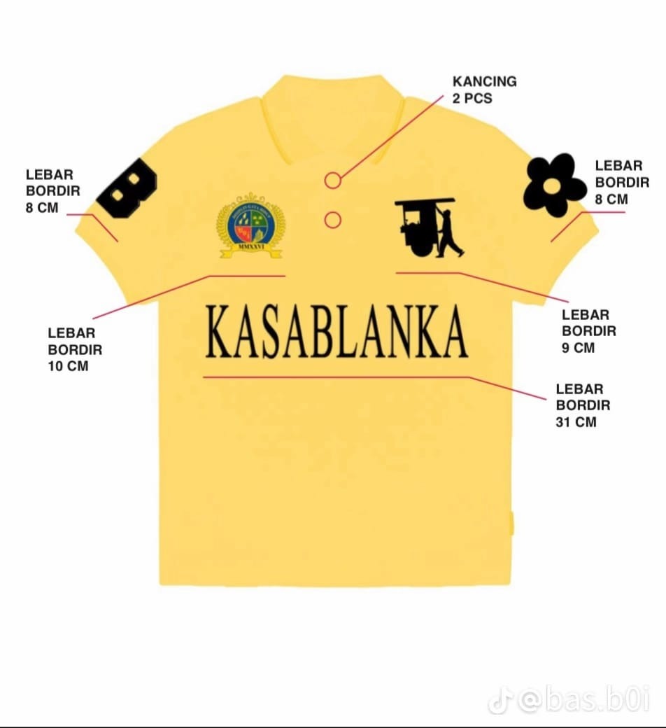 Basboi - Polo Kasablanka - Yellow