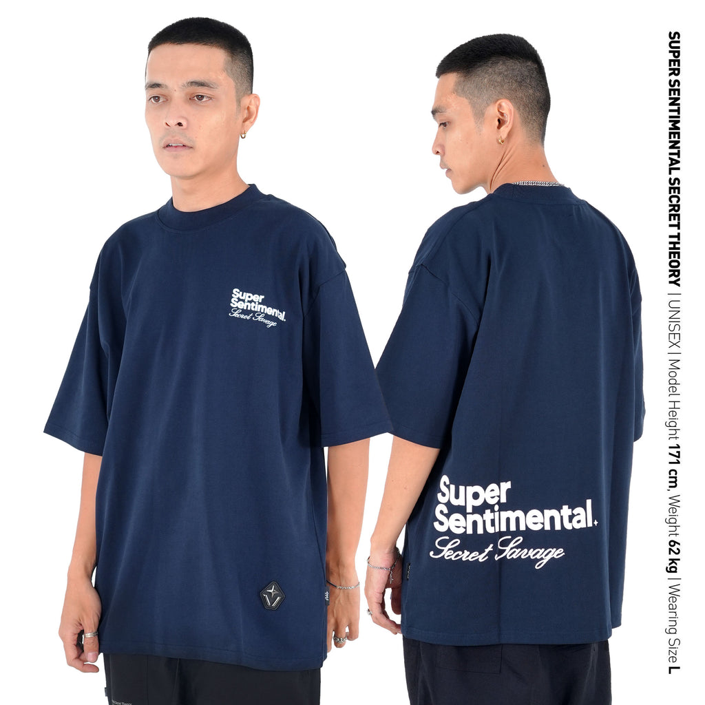 SSST x SVG - The Initial Tee Navy