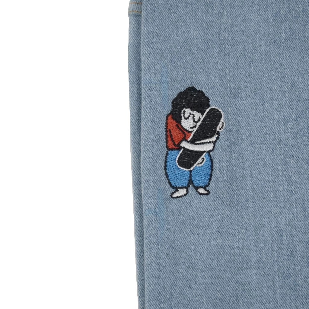 Principle - PRINCE PANTS - LIGHT BLUE WASHED DENIM