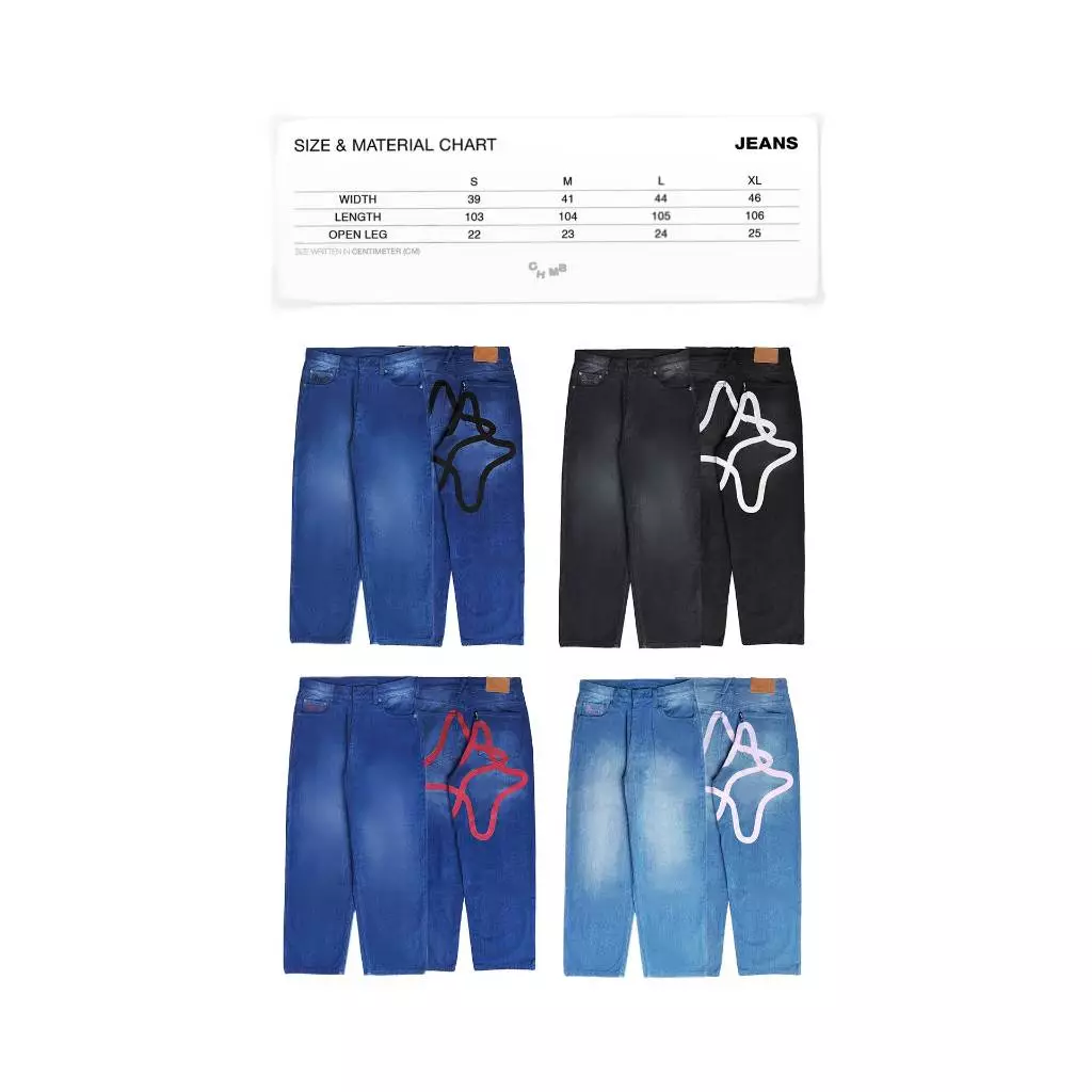 Chambre - Jeans Black Star