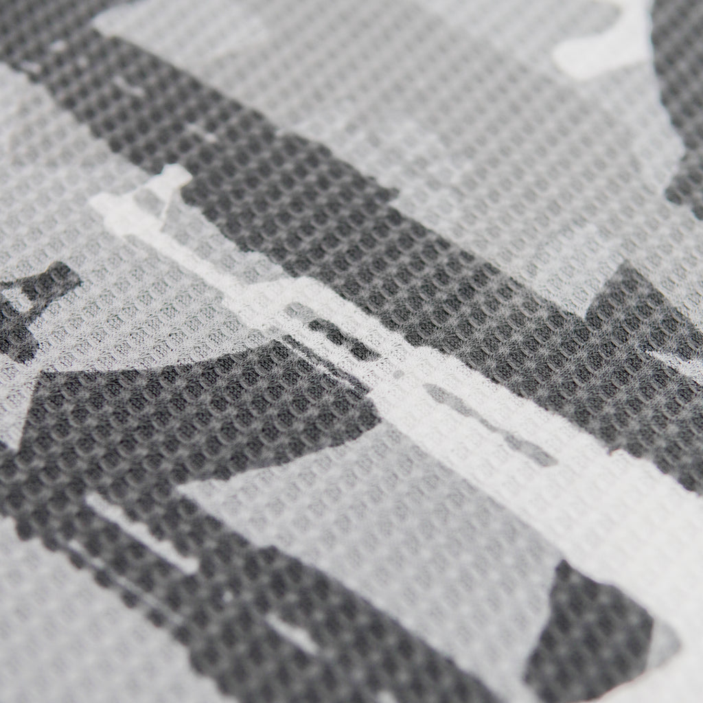 99 Clover - "CAMO V2" WAFFLE KNIT ( SNOW)