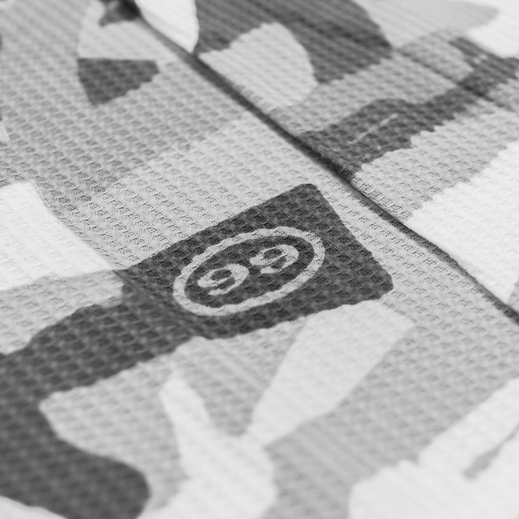 99 Clover - "CAMO V2" WAFFLE KNIT ( SNOW)