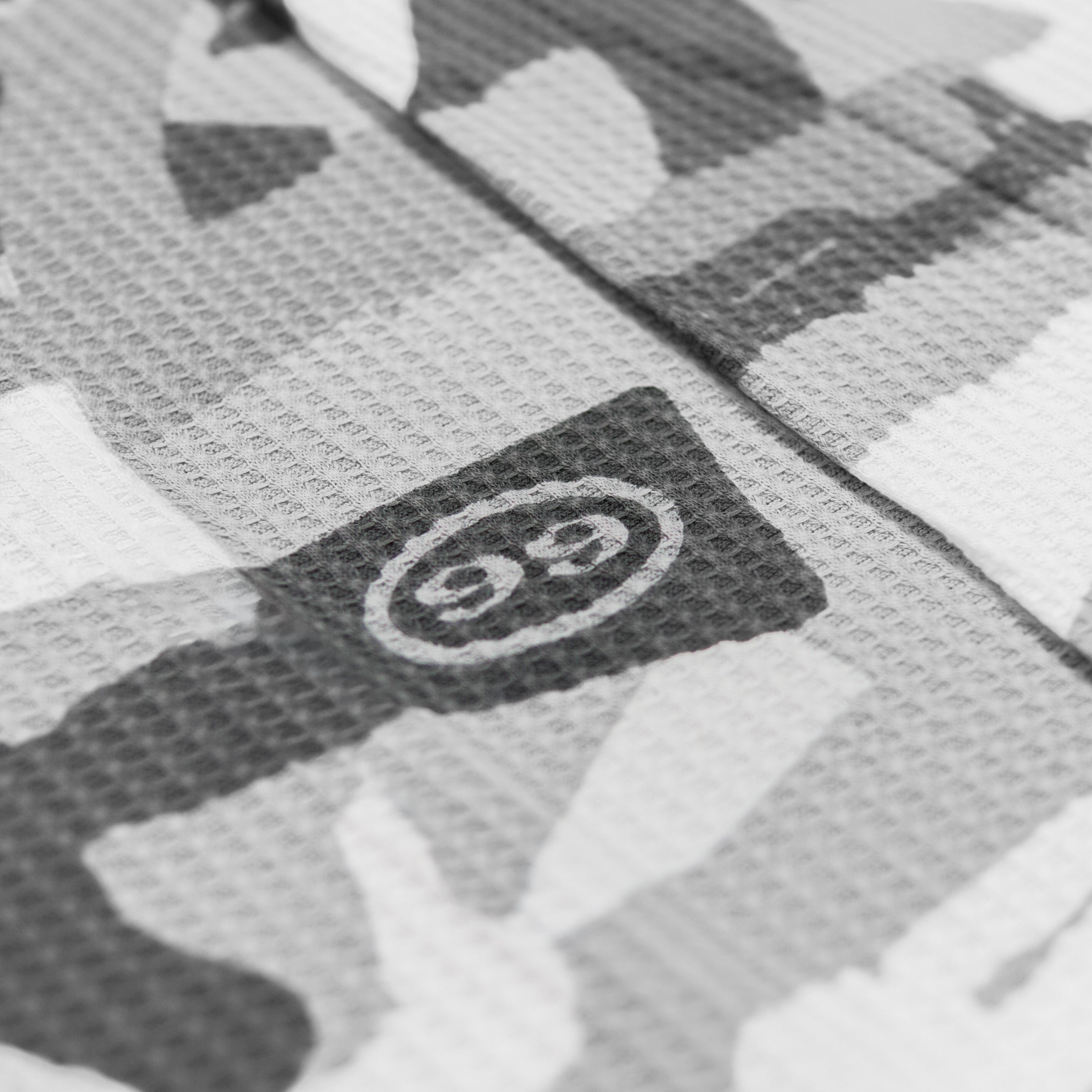 99 Clover - "CAMO V2" WAFFLE KNIT ( SNOW)