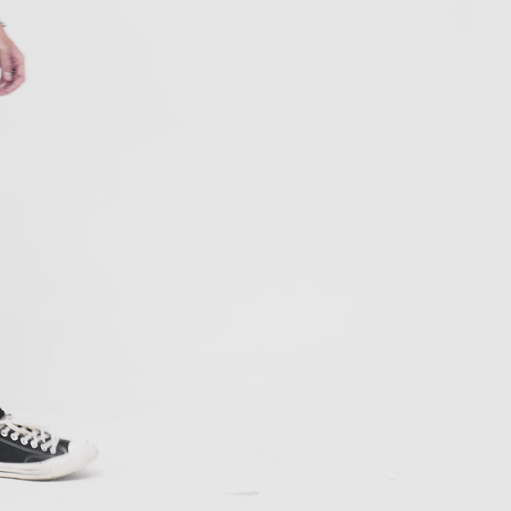 SSST x Lique - Baggy Short Denim Pants Washed Black